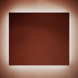 Зеркало Sancos Square 80 см SQ800 с подсветкой