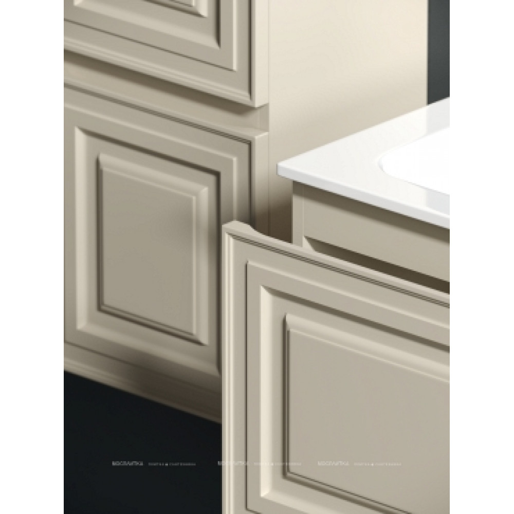 Тумба с раковиной Sancos Very 100 см VR100LCE левая, beige soft