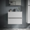 Тумба с раковиной Sancos Urban, 59 см., ламинат белый, UR60W