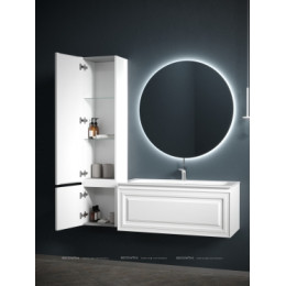 Шкаф-пенал Sancos Very 35 см PVR35LW левый, bianco