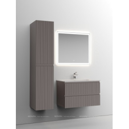 Тумба с раковиной Sancos Snob T 80 см SNT80SM doha soft