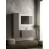 Тумба с раковиной Sancos Snob R 100 см SNR100SM doha soft