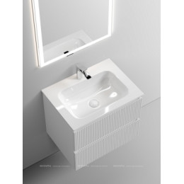 Тумба с раковиной Sancos Snob T 60 см SNT60W bianco