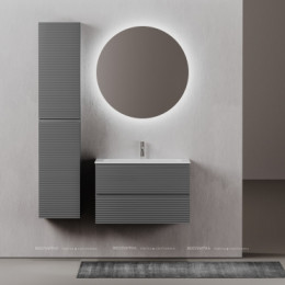 Тумба под раковину Sancos Folk 80 см FL80GS grey soft