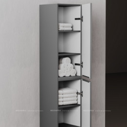 Шкаф-пенал Sancos Folk 35 см PFL35GS grey soft