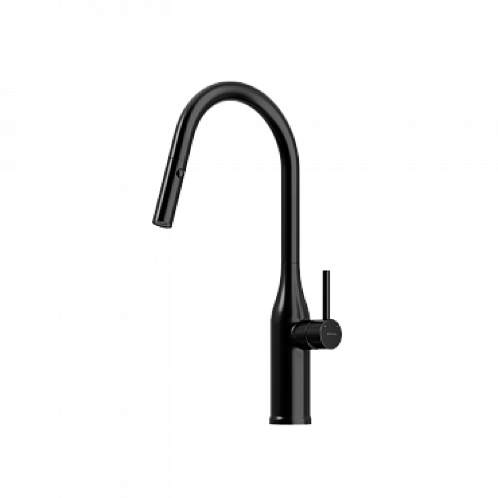 Смеситель для кухонной мойки Sancos Grand SC4002MB матовый черный