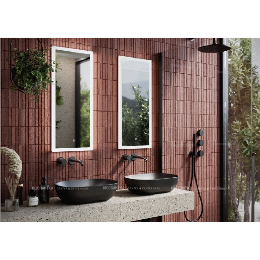 Зеркало Sancos Polo 35 см PL35 с подсветкой