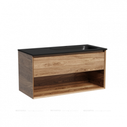 Тумба под раковину Sancos Marmi 1.0 100 см MR1.0100RECH дуб чарльстон