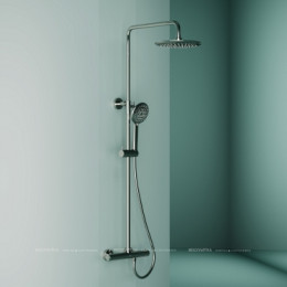 Душевая стойка, 5 режимов, хром, Sancos Game SC3002CH