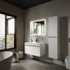 Тумба с раковиной Sancos Smart, 89 см., эмаль белый, SM90W