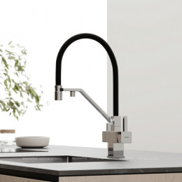 Смеситель для кухонной мойки Sancos Loro SC4007CH глянцевый хром