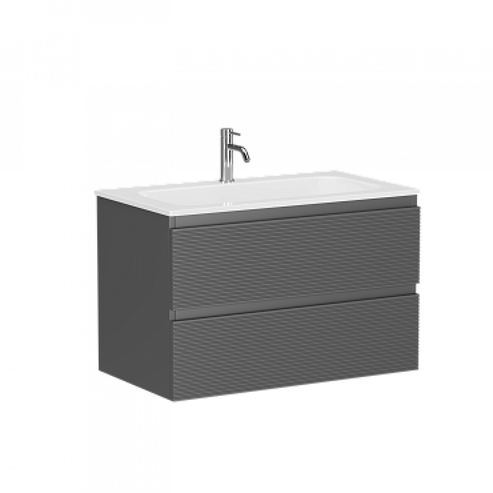 Тумба под раковину Sancos Folk 80 см FL80GS grey soft