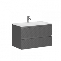 Тумба под раковину Sancos Folk 80 см FL80GS grey soft
