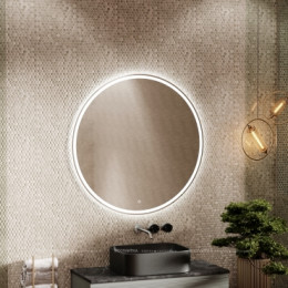 Зеркало для ванной комнаты SANCOS Bella D1000 c подсветкой