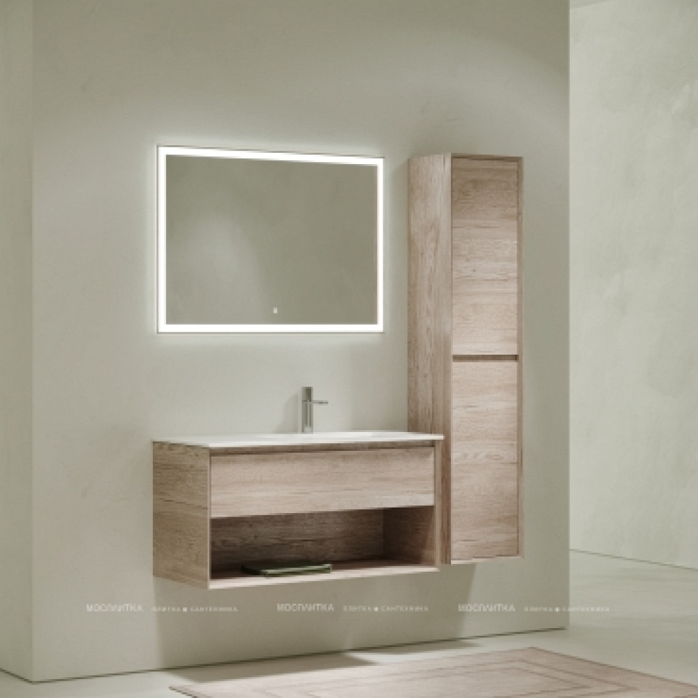 Тумба под раковину Sancos Marmi 2.0 100 см MR2.0100REG дуб галифакс натуральный