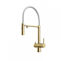 Смеситель для кухонной мойки Sancos Imola SC4010BG брашированное золото