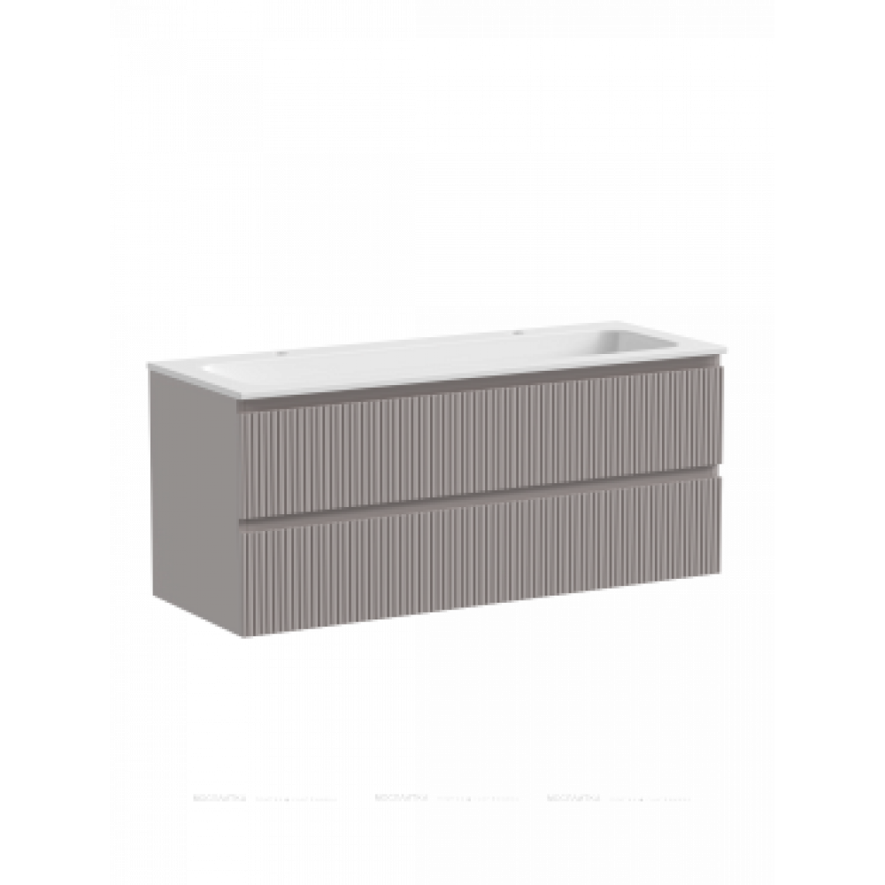 Тумба с раковиной Sancos Snob T 120 см SNT120SM doha soft