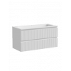 Тумба с раковиной Sancos Snob T 100 см SNT100W bianco