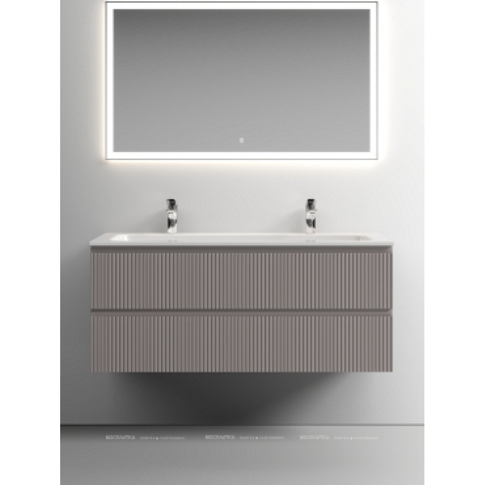 Тумба с раковиной Sancos Snob T 120 см SNT120SM doha soft