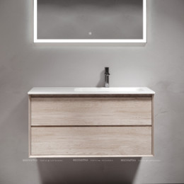 Тумба под раковину Sancos Marmi 2.0 100 см MR2.0100REG дуб галифакс натуральный