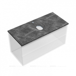 Столешница Sancos 100 см TT100A1X black sky