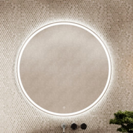 Зеркало для ванной комнаты SANCOS Bella D1000 c подсветкой