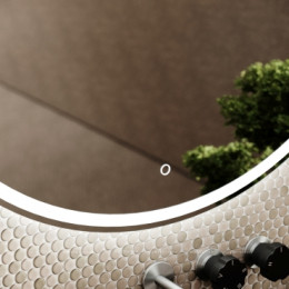 Зеркало для ванной комнаты SANCOS Bella D1000 c подсветкой