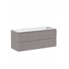 Тумба с раковиной Sancos Snob R 120 см SNR120SM doha soft