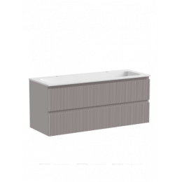 Тумба с раковиной Sancos Snob R 120 см SNR120SM doha soft