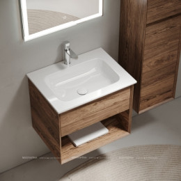 Тумба с раковиной Sancos Marmi 1.0 60 см MR1.060ECH дуб чарльстон