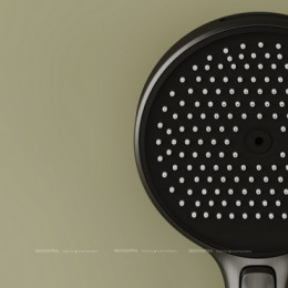 Душевой комплект Sancos Space SC3006GMG 4 режима, вороненая сталь