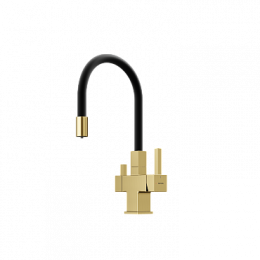 Смеситель для кухонной мойки Sancos Arno SC4005BG брашированное золото