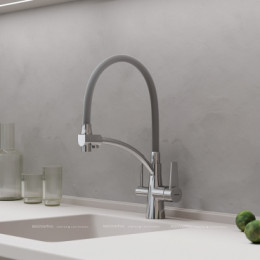 Смеситель для кухонной мойки Sancos Eri SC4001CH глянцевый хром