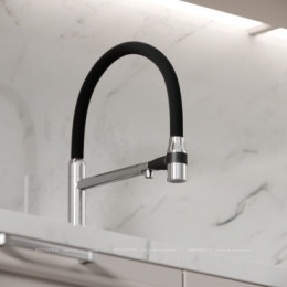 Смеситель для кухонной мойки Sancos Garda SC4009CH глянцевый хром