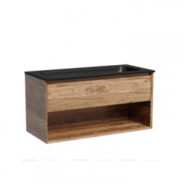 Тумба под раковину Sancos Marmi 1.0 100 см MR1.0100ECH дуб чарльстон