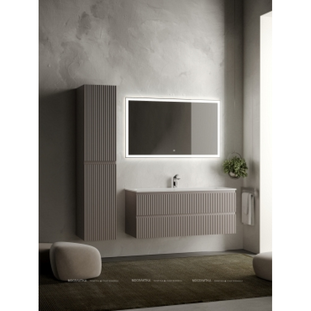 Тумба с раковиной Sancos Snob R 120 см SNR120SM doha soft