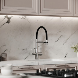 Смеситель для кухонной мойки Sancos Garda SC4009CH глянцевый хром