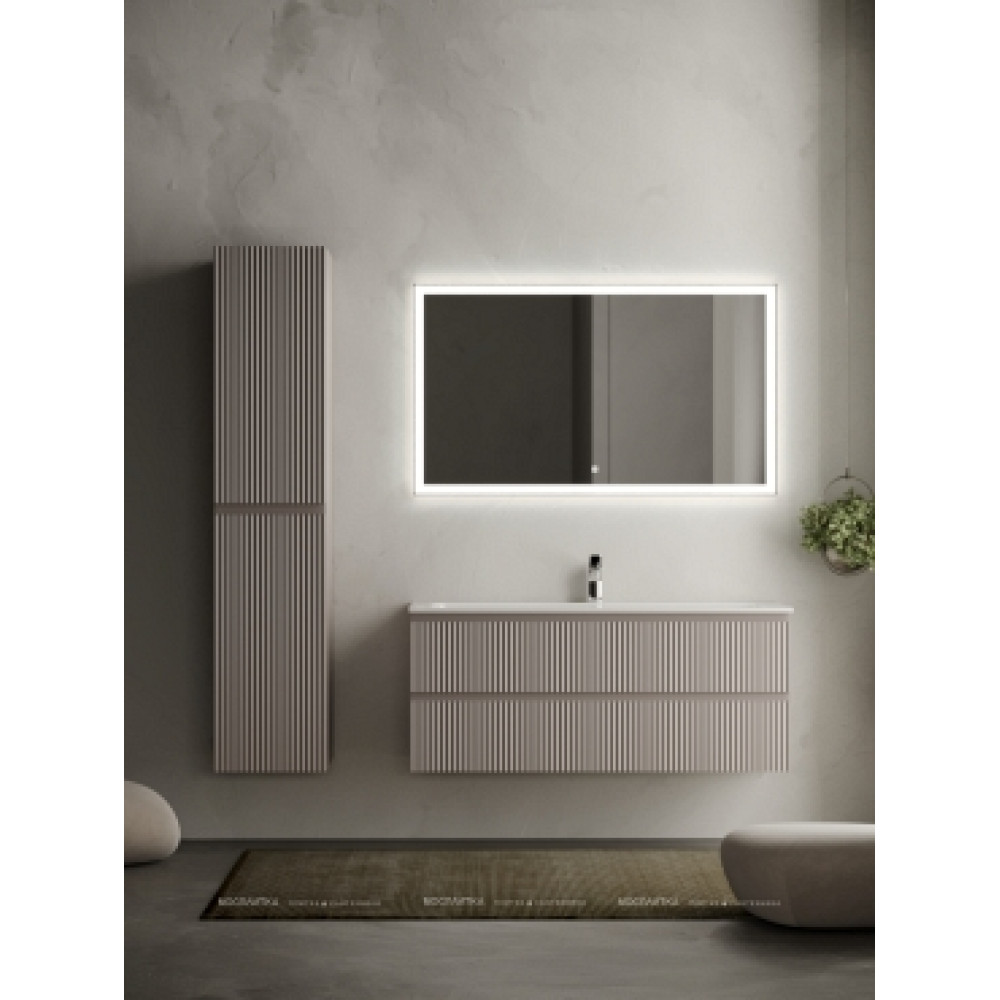 Тумба с раковиной Sancos Snob R 120 см SNR120SM doha soft