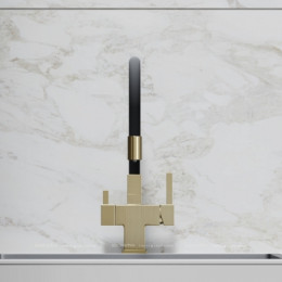 Смеситель для кухонной мойки Sancos Arno SC4005BG брашированное золото