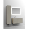 Тумба с раковиной Sancos Snob T 100 см SNT100LCE левая, beige soft