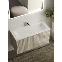 Тумба с раковиной Sancos Snob R 100 см SNR100CE beige soft