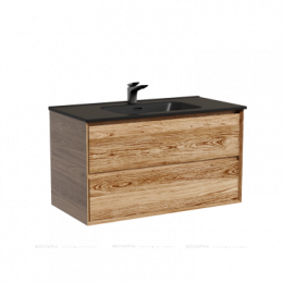 Тумба подвесная SANCOS Marmi 2.0 890х445х520 с двумя ящиками оснащенными доводчиками скрытого монтажа