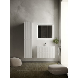 Тумба с раковиной Sancos Snob R 80 см SNR80W bianco