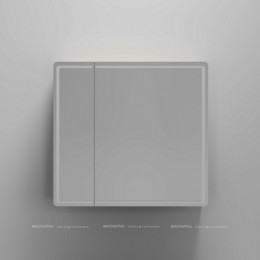 Зеркальный шкаф Sancos Mirror 80 см MI80EG с подсветкой, дуб галифакс натуральный