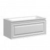 Тумба с раковиной Sancos Very 100 см VR100W bianco