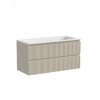 Тумба с раковиной Sancos Snob R 100 см SNR100CE beige soft