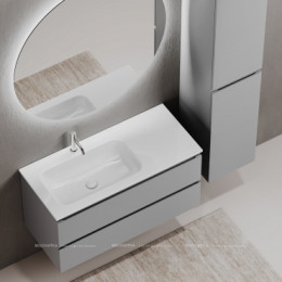 Тумба под раковину Sancos Folk 100 см FL100LES ergraut soft