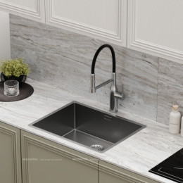 Смеситель для кухонной мойки Sancos Pride SC4011BNG нержавеющая сталь