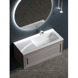 Тумба с раковиной Sancos Very 100 см VR100RSM правая, doha soft