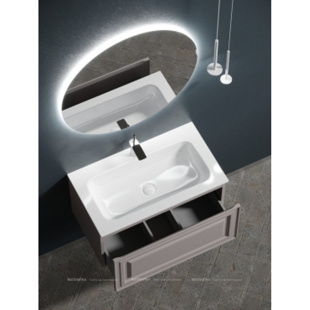 Тумба с раковиной Sancos Very 80 см VR80SM doha soft